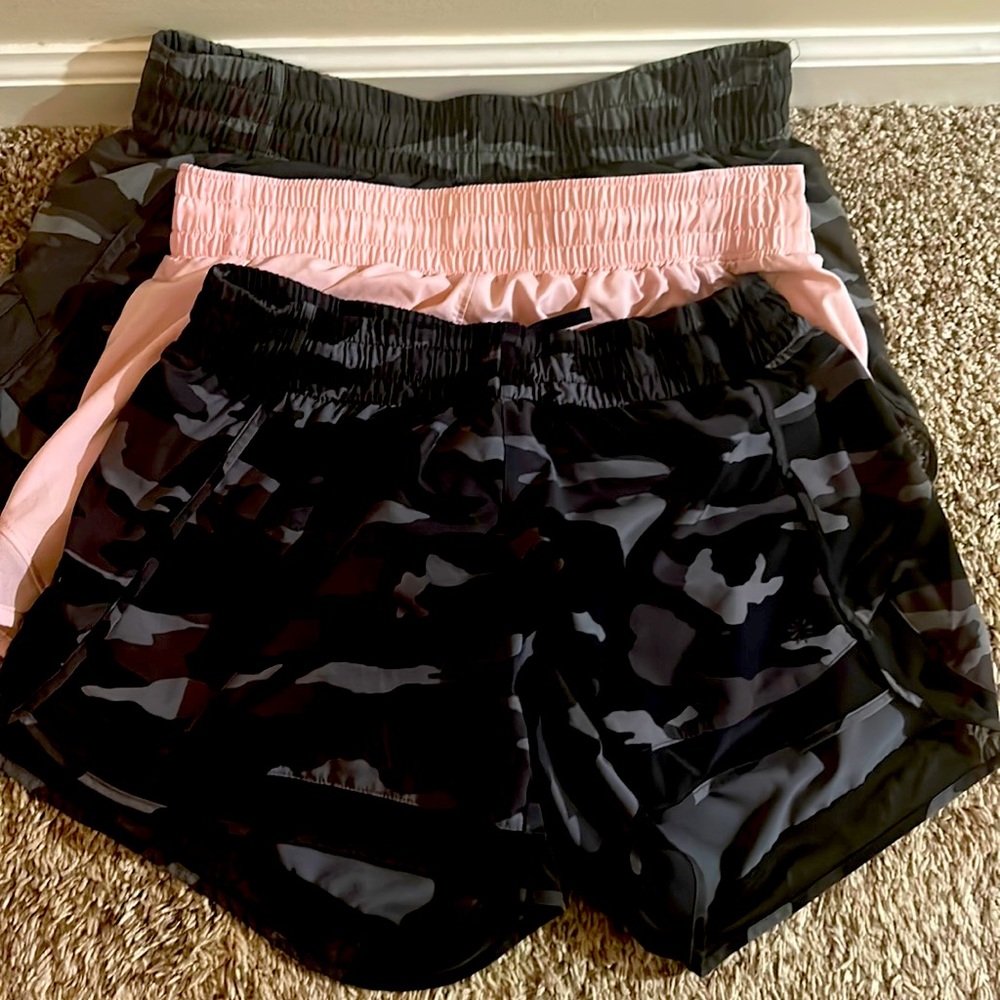 EUC Athleta Run Racer short bundle